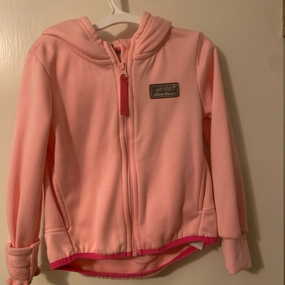 Toddler girls Eddie Bauer lightweight fleece jacket